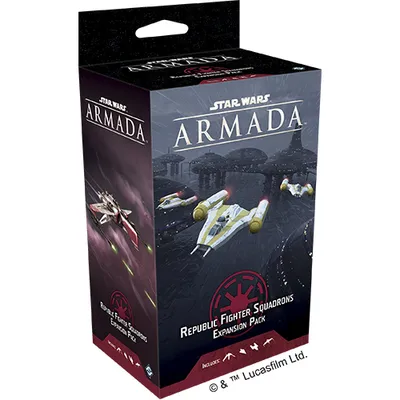 Star Wars Armada Republic Fighter Squadrons Expansion Pack - Board Game