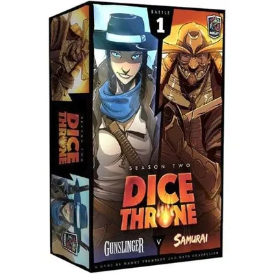 Dice Throne Season 2 Battle 1: Gunslinger/Samurai - Board Game