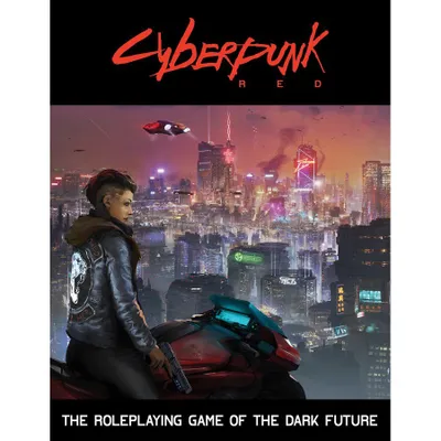 (DAMAGED) Cyberpunk Red RPG Core Rule Book