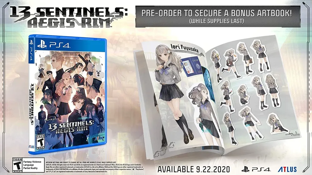 13 Sentinels Aegis Rim Launch Edition - PS4