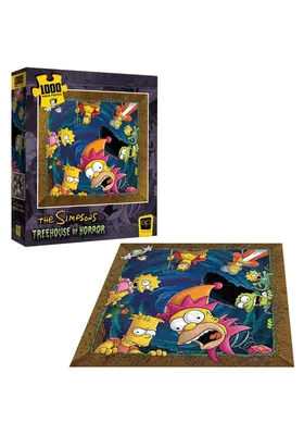 Puzzle: 1000 Pc Simpsons Treehouse Of Horror "Coffin"