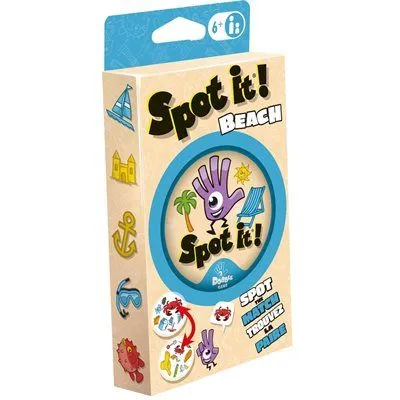 Spot It! Beach Eco Pack - Board Game