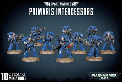 Warhammer Space Marines Primaris Intercessors