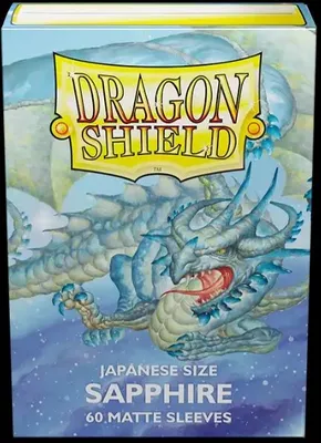 Dragon Shield Sleeves Dual Japanese Matte Sapphire