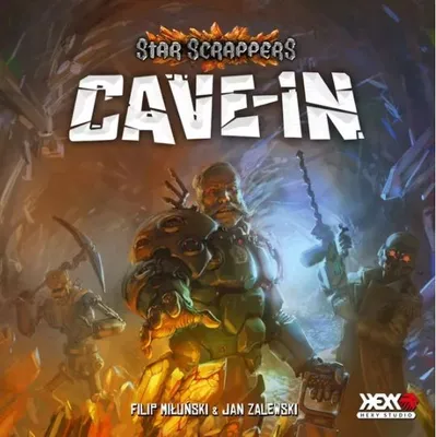 Star Scrappers: Cave-In - Board Game