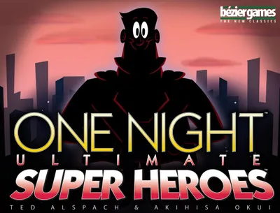One Night Ultimate Super Heroes - Board Game