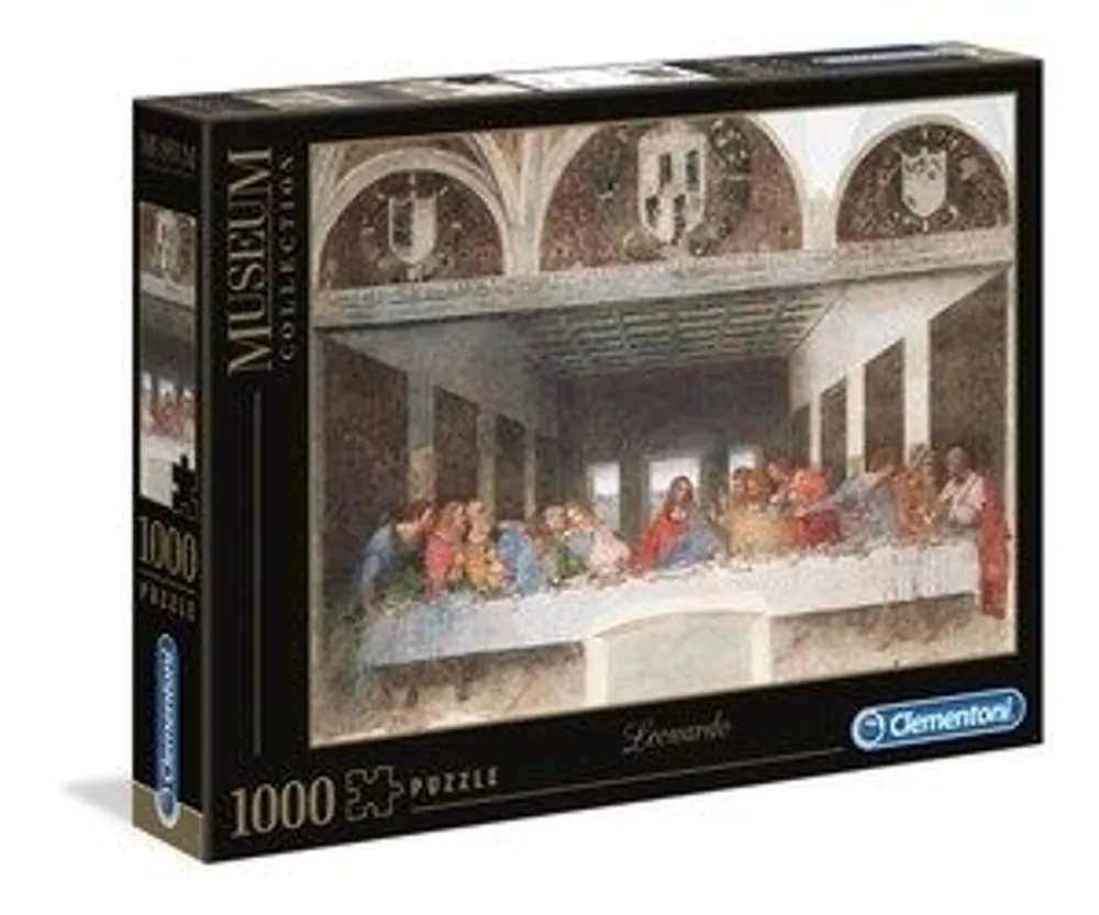 Clementoni Puzzle Leonardo - The Last Supper - 1000Pc Museum
