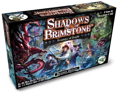 Shadows Of Brimstone Swamps Of Death Revised Edition - Board Game