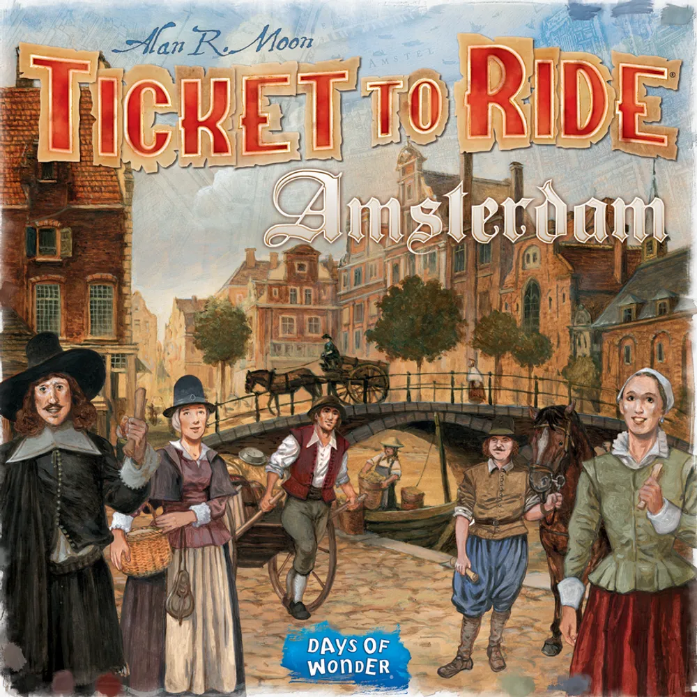 Ticket To Ride Express Amsterdam - Board Game
