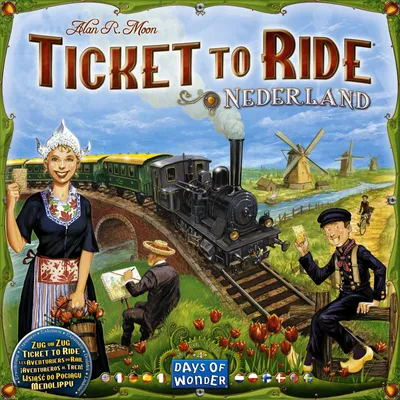 Ticket To Ride Nederland - Board Game