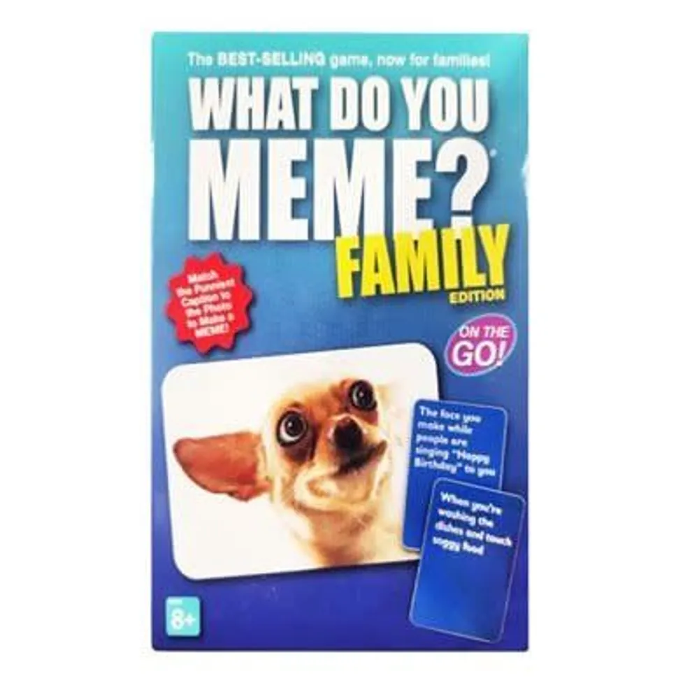 What Do You Meme: Family Edition Travel Size - Board Game