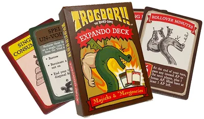 Trogdor Majicks And 'Mergencies Expando Deck - Board Game