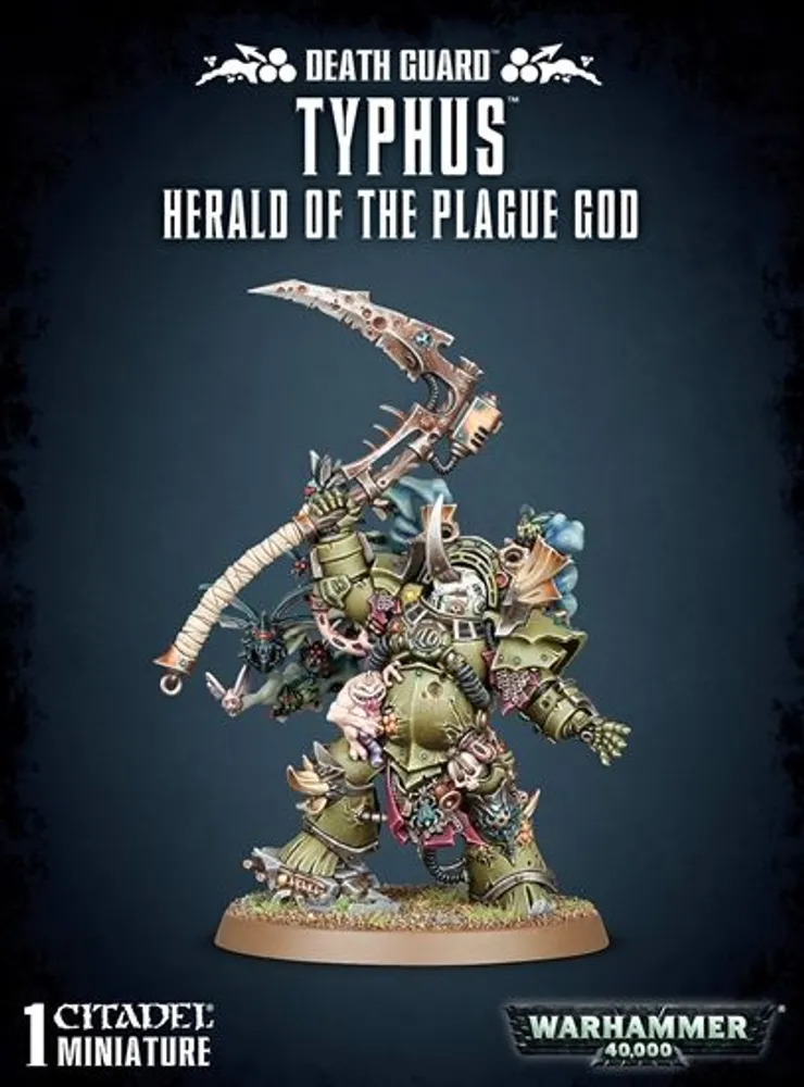 Warhammer Death Guard: Typhus Herald Of The Plague God