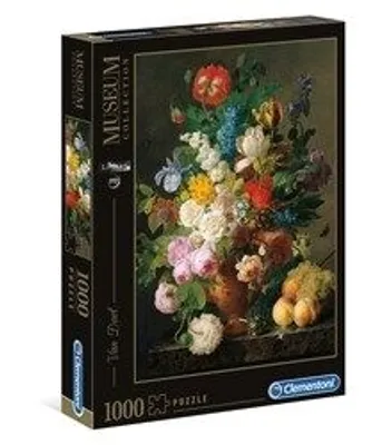 Clementoni Puzzle Van Dael - Bowl Of Flowers - 1000Pc Museum