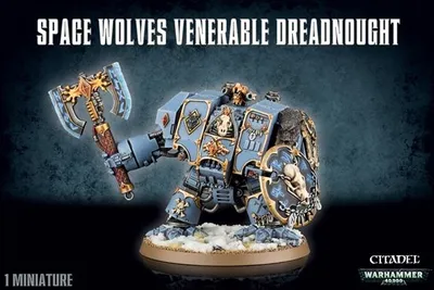 Warhammer Space Wolves Venerable Dreadnought
