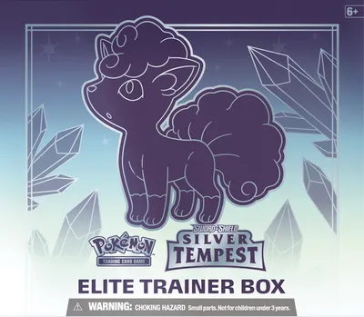 Pokemon Sword & Shield 12 Silver Tempest Elite Trainer Box
