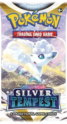 Pokemon Sword & Shield 12 Silver Tempest Booster Pack