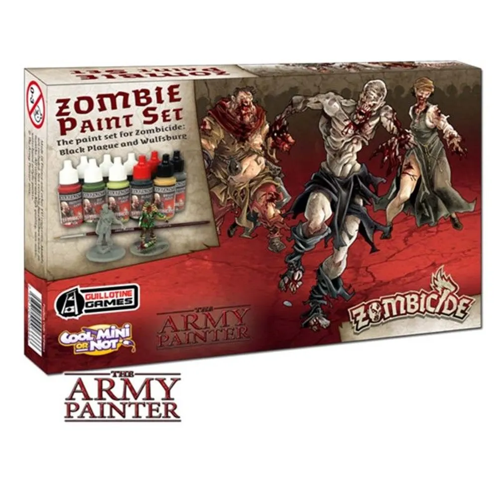 Warpaints Zombicide Black Plague Set