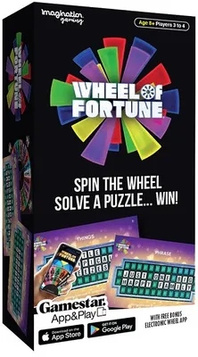 Wheel of Fortune Card Game - Board Game