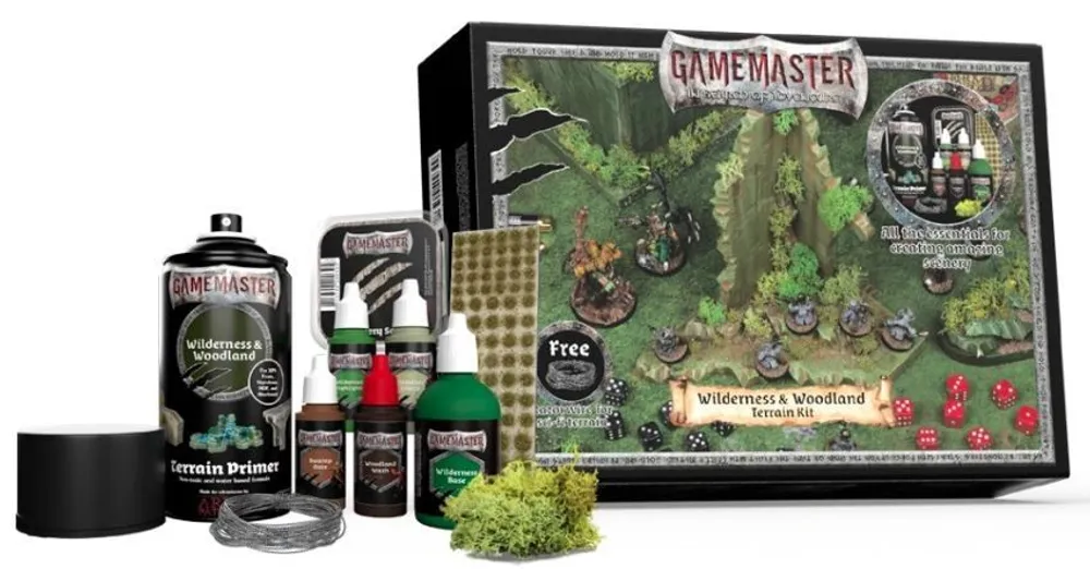 Gamemaster: Wilderness And Woodlands Terrain Kit