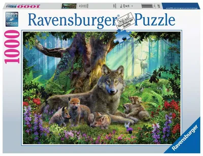 Ravensburger Wolves In The Forest (1000 Pc) Puzzle