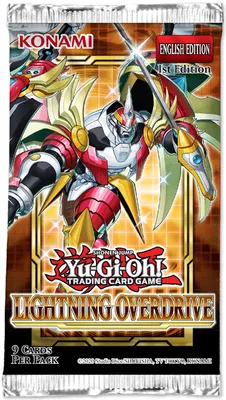 YuGiOh Lightning Overdrive Booster Pack