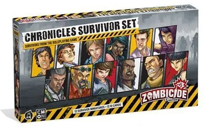 Zombicide 2Nd Edition Chronicles Surrvivors Set - Board Game
