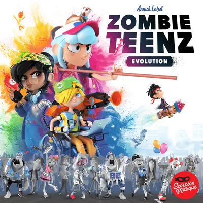 (DAMAGED) Zombie Teenz Evolution - Board Game