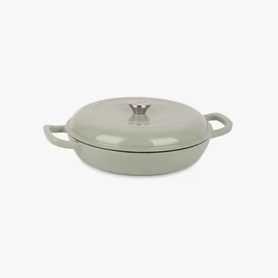 Caçarola paella ferro fundido verde claro D30cm CHEF