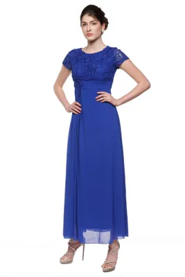 Azure Lace Dress