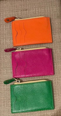 C leather card  case