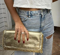 Lc leather clutch  bag