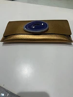 E Leather with Agatha clutch