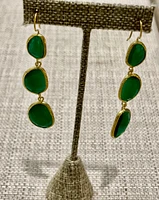 Turquia stone earings