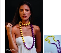 Indumenti color block necklace