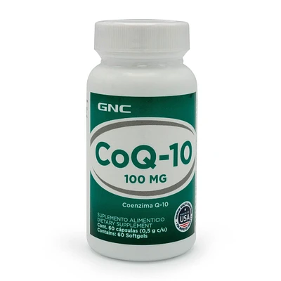 Coenzima Q-10 mg GNC Cápsulas