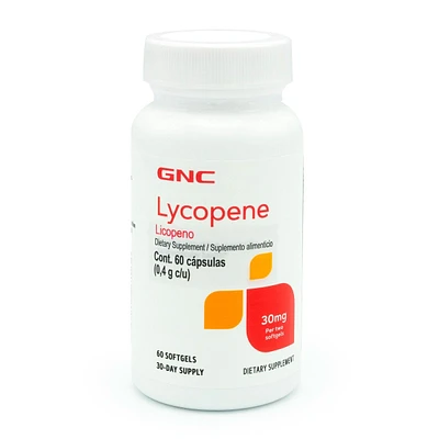 Licopeno 30 mg GNC 60 Cápsulas