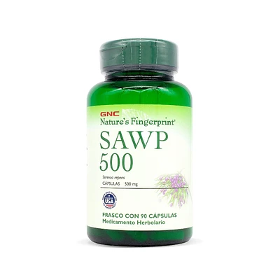SAWP 500 Saw Palmetto 500 mg Nature's Fingerprint 90 Cápsulas
