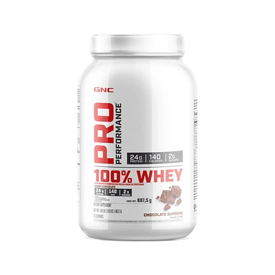 100% Whey Proteína de suero de leche Pro Performance Chocolate 887.5 Gramos