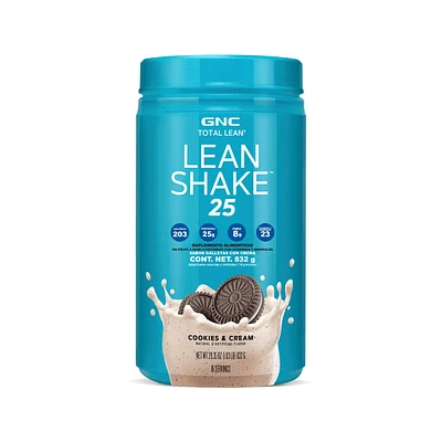 Lean Shake 25 Suplemento Alimenticio Total Lean Cookies & Cream 832 Gramos