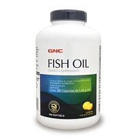 Aceite de Pescado Omega 3 GNC Limón 360 caps