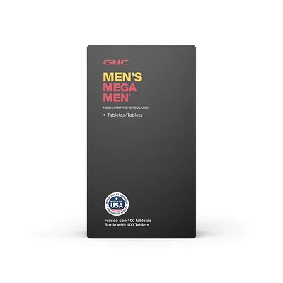 Mega Men Vitaminas y Minerales Men's 100 Tabletas