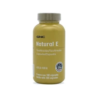 Natural E Vitamina E400 UI GNC 180 Cápsulas