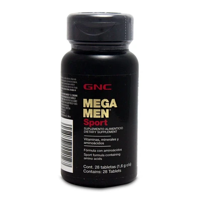 Mega Men Sport Vitaminas y Minerales Mens 28 Tabletas