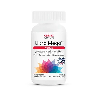 Women's Ultra Mega Active Vitaminas y Minerales Women's 28 Tabletas