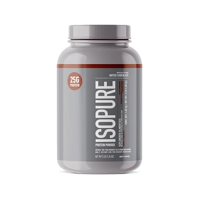 Low Carb Proteína Isopure Chocolate 3 Libras