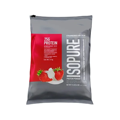 Zero Carb Proteína Isopure Fresa 7.5 Libras