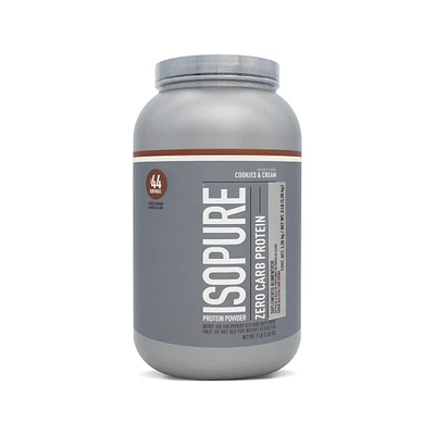 Zero Carb Proteína Isopure Cookies & Cream 3 Libras