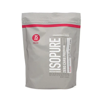 Zero Carb Proteína Isopure Fresa 454 Gramos