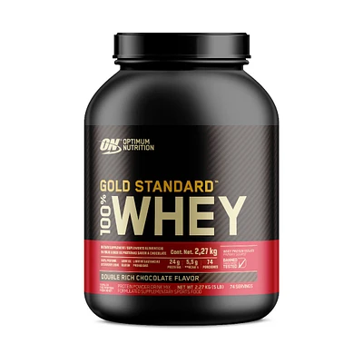 Gold Standard 100% Whey Proteína de suero de leche Optimum Nutrition Chocolate Libras